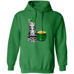 Lucky American Shorthair St Patricks Day T-Shirt, Long Sleeve, Hoodie