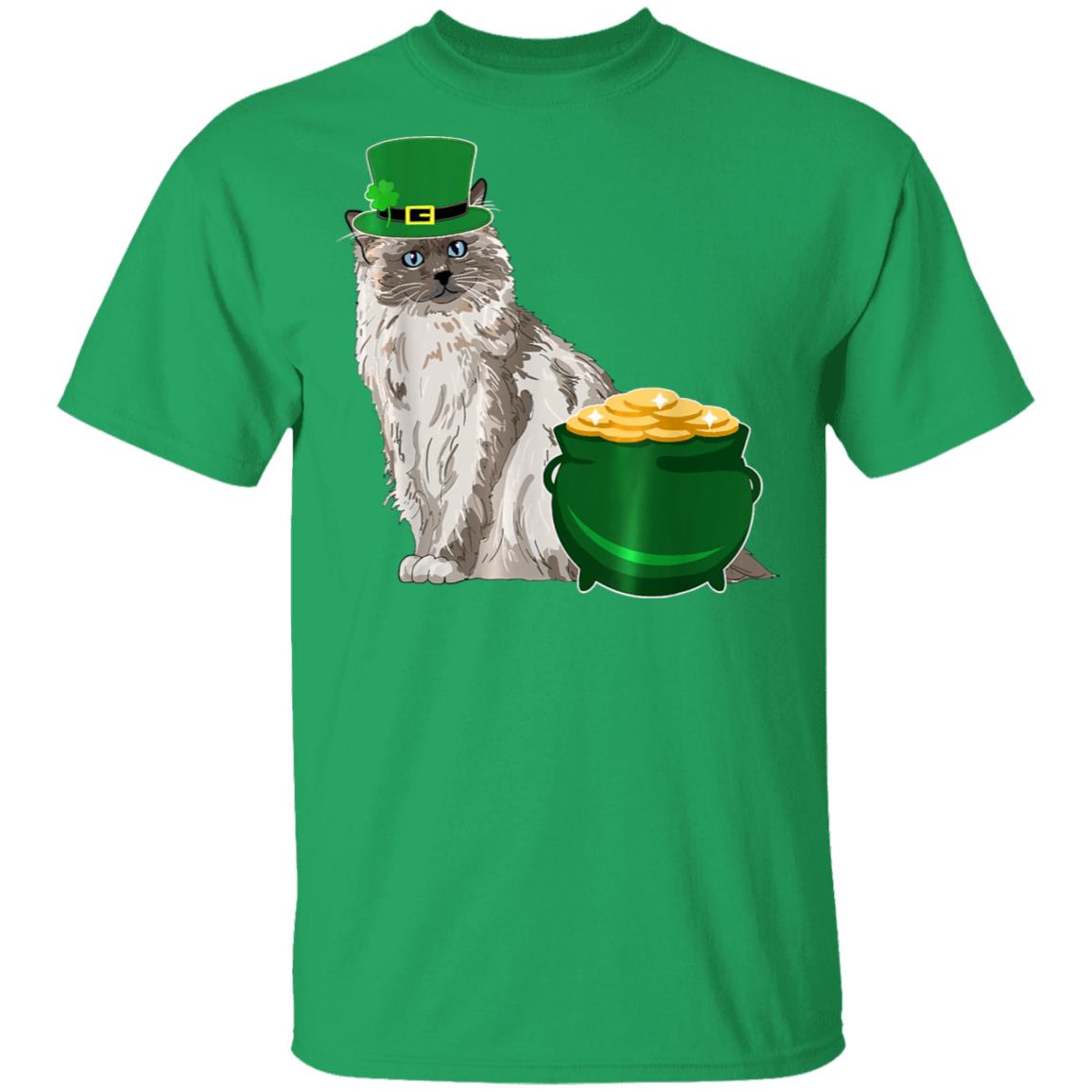 Lucky Birman Cat St Patricks Day T-Shirt, Long Sleeve, Hoodie Lucky Birman Cat St Patricks Day T-Shirt, Long Sleeve, Hoodie