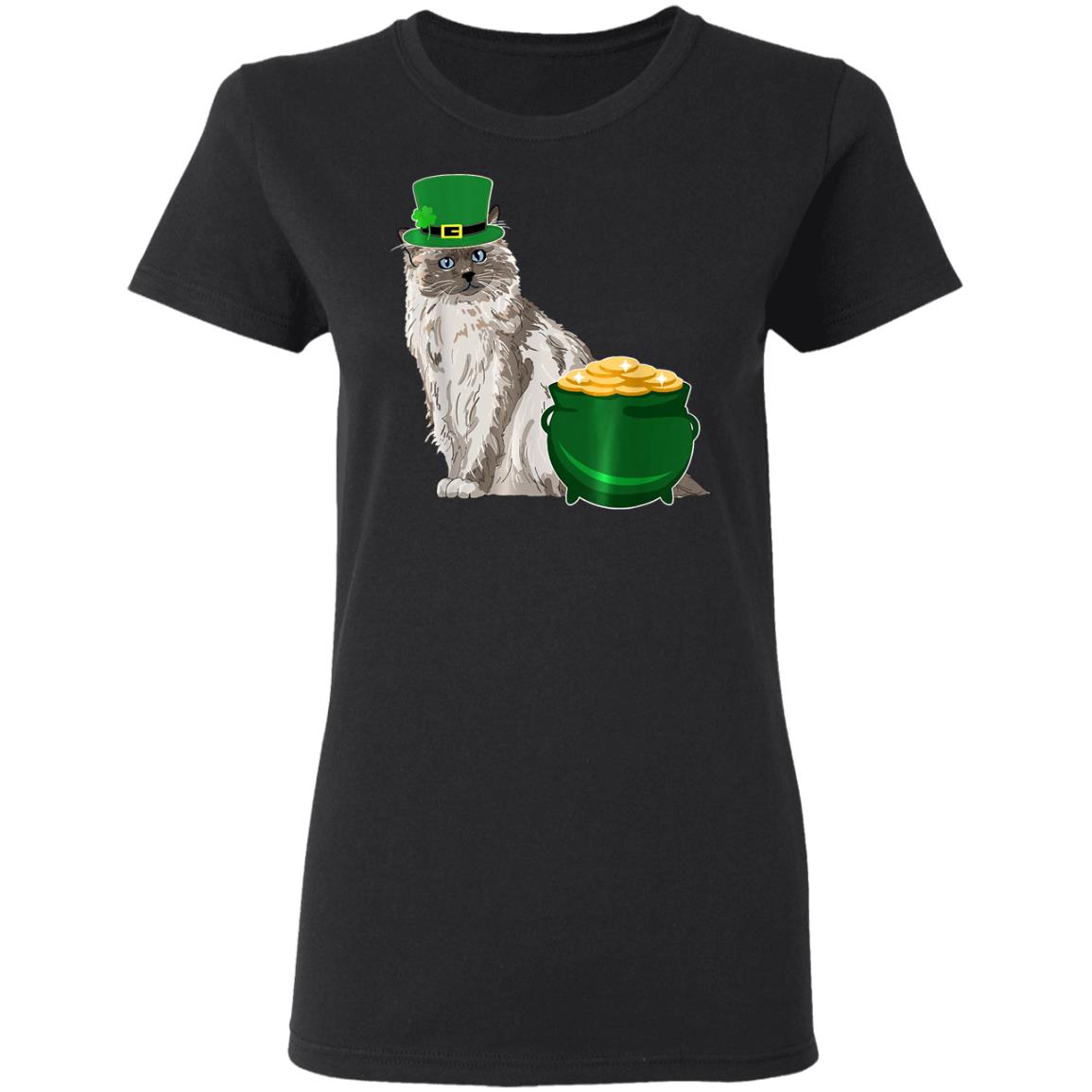 Lucky Birman Cat St Patricks Day T-Shirt, Long Sleeve, Hoodie Lucky Birman Cat St Patricks Day T-Shirt, Long Sleeve, Hoodie