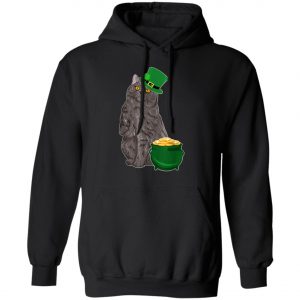 Lucky British Shorthair St Patricks Day T-Shirt, Long Sleeve, Hoodie