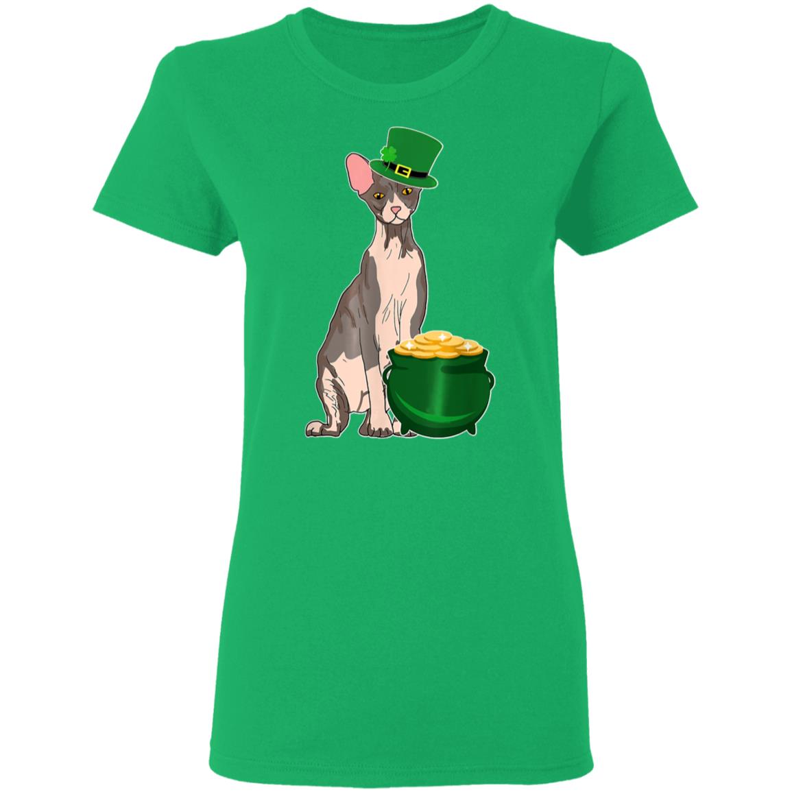 Lucky Sphynx Cat St Patricks Day T-Shirt, Long Sleeve, Hoodie Lucky Sphynx Cat St Patricks Day T-Shirt, Long Sleeve, Hoodie