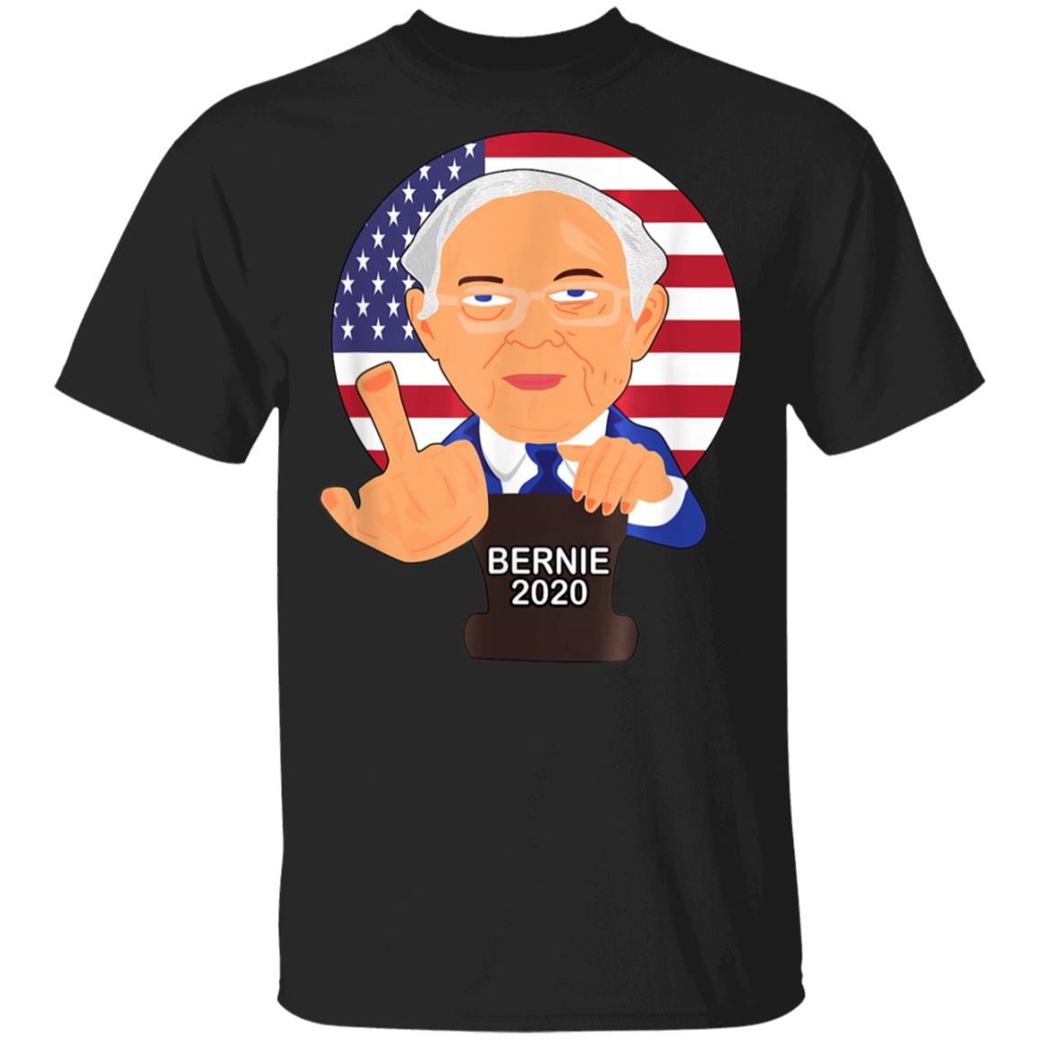 Pro Bernie Sanders 2020 Gifts Democrat Round USA Flag T-Shirt, Long Sleeve, Hoodie