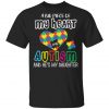 A Big Piece Of My Heart Has Autism and He’s My Grandson T-Shirt, Long Sleeve, Hoodie