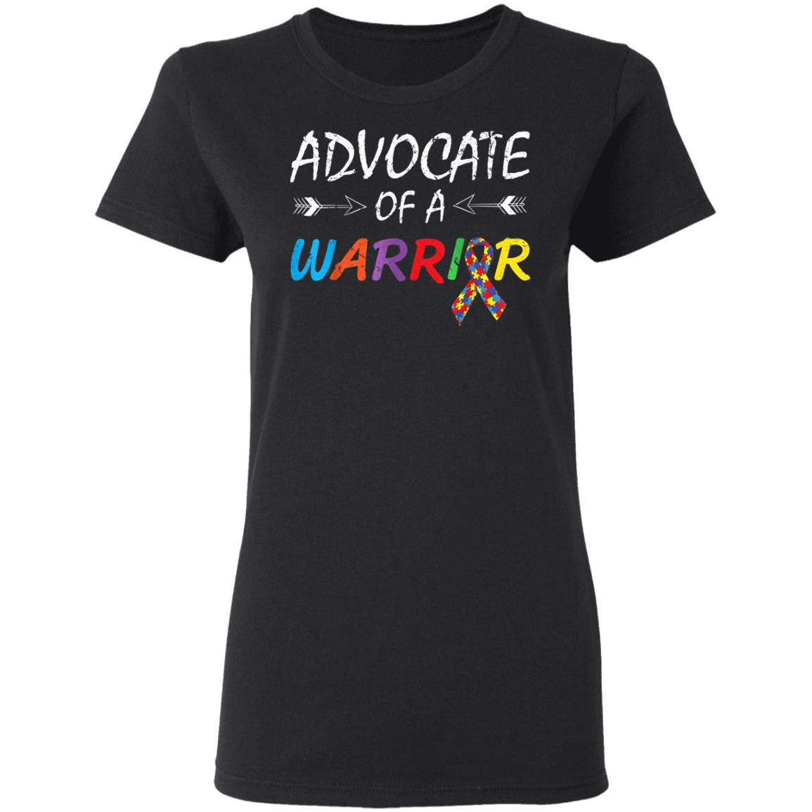 Advocate Of A Warrior Autism Awareness Puzzle Piece Ribbon T-Shirt, Long Sleeve, Hoodie Advocate Of A Warrior Autism Awareness Puzzle Piece Ribbon T-Shirt, Long Sleeve, Hoodie