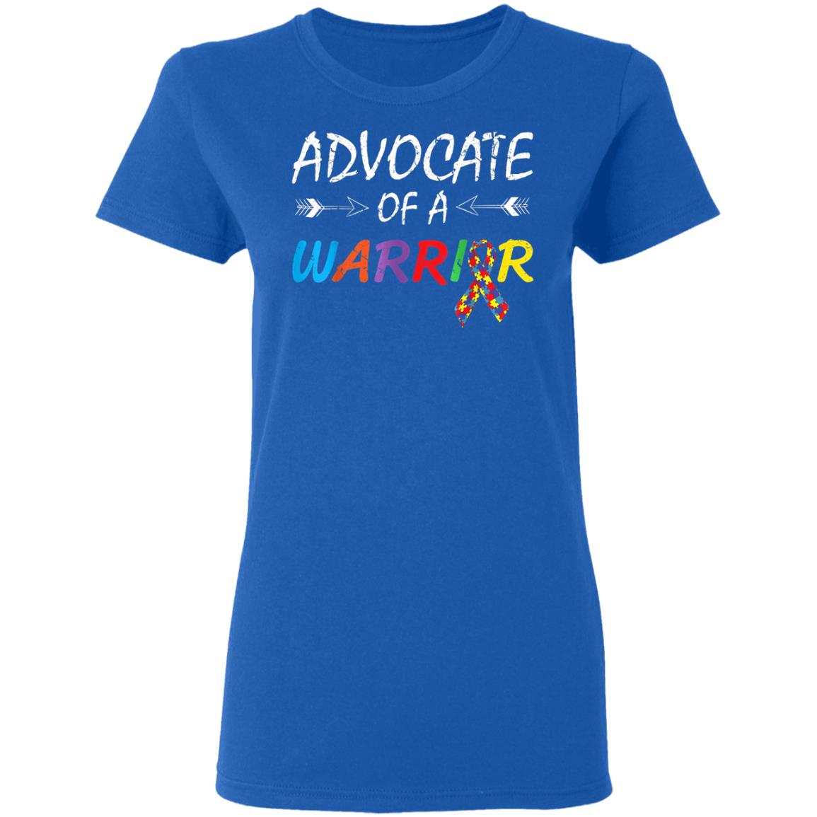 Advocate Of A Warrior Autism Awareness Puzzle Piece Ribbon T-Shirt, Long Sleeve, Hoodie Advocate Of A Warrior Autism Awareness Puzzle Piece Ribbon T-Shirt, Long Sleeve, Hoodie