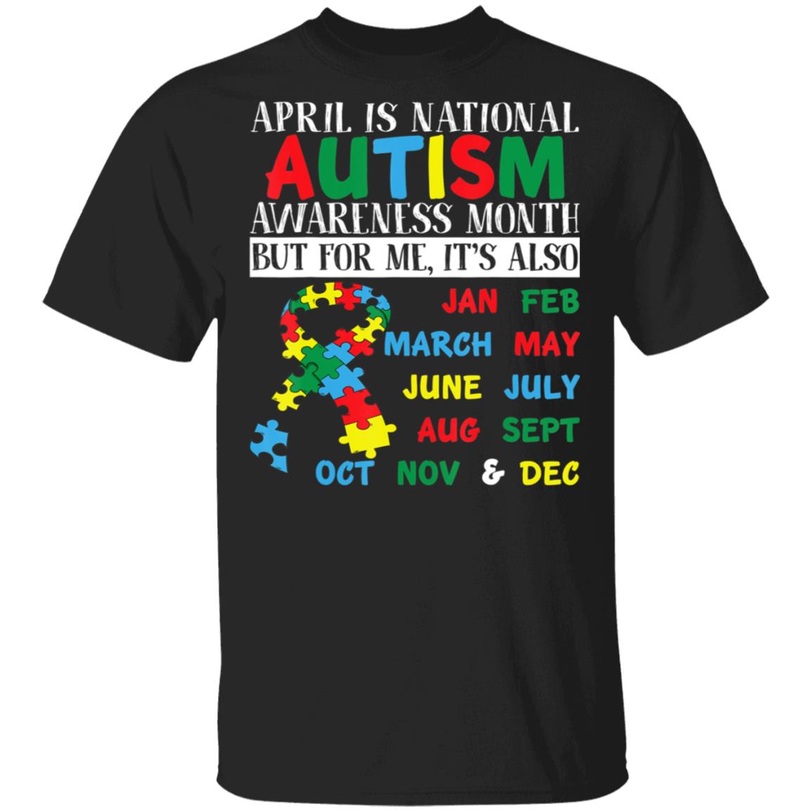 April Is National Autism Awareness Month Mom Dad Parents T-Shirt, Long Sleeve, Hoodie April Is National Autism Awareness Month Mom Dad Parents T-Shirt, Long Sleeve, Hoodie