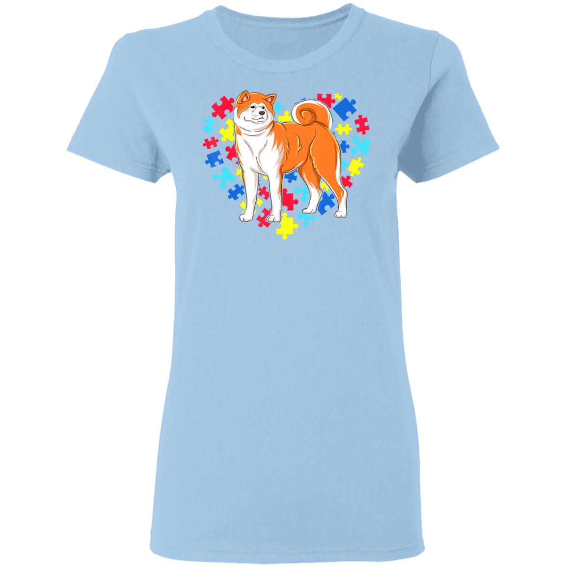 Autism Awareness akita Dog Heart T-Shirt, Long Sleeve, Hoodie Autism Awareness akita Dog Heart T-Shirt, Long Sleeve, Hoodie