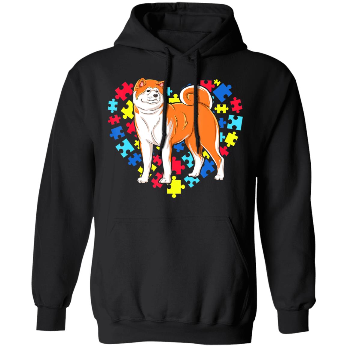 Autism Awareness akita Dog Heart T-Shirt, Long Sleeve, Hoodie Autism Awareness akita Dog Heart T-Shirt, Long Sleeve, Hoodie