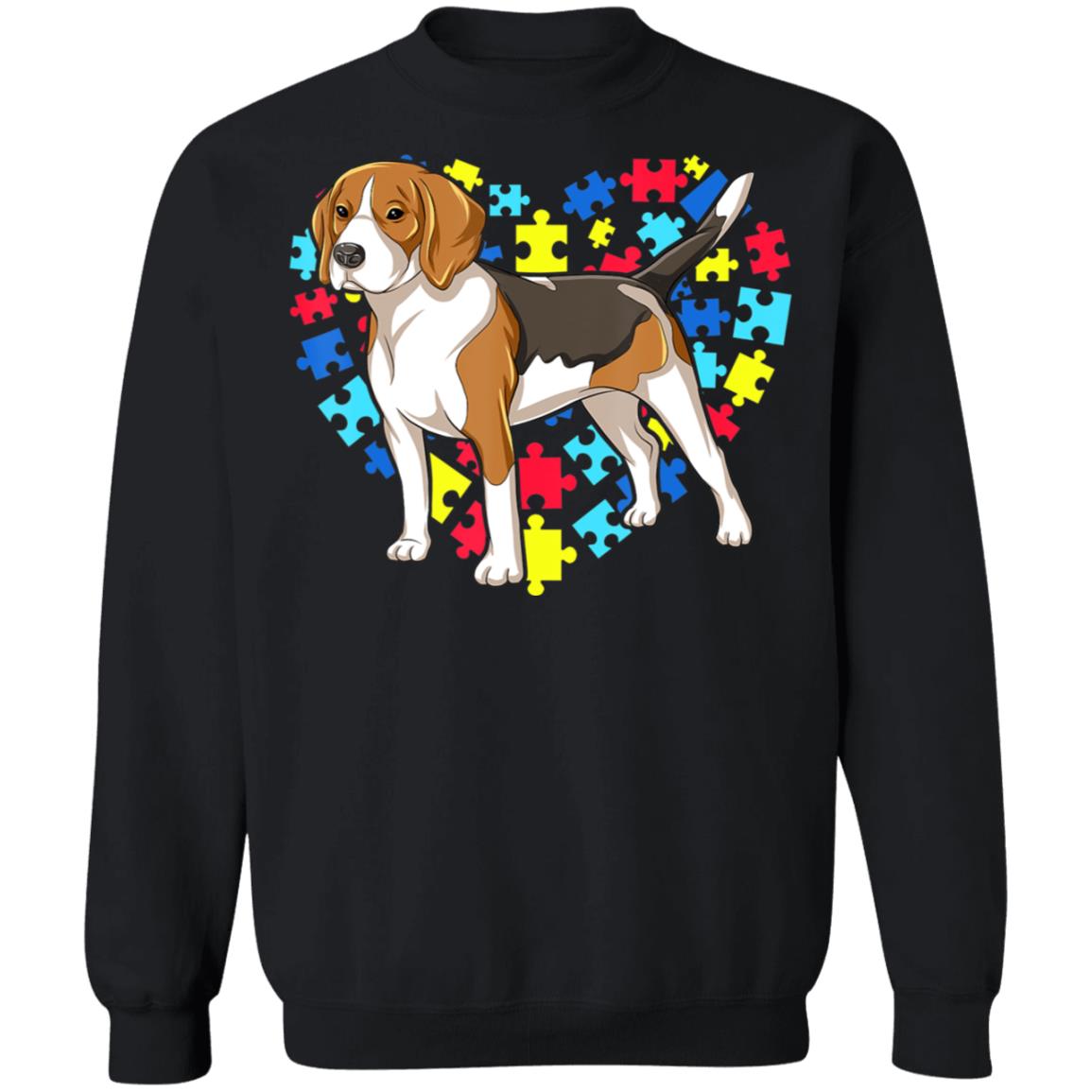 Autism Awareness Beagle Dog Heart T-Shirt, Long Sleeve, Hoodie Autism Awareness Beagle Dog Heart T-Shirt, Long Sleeve, Hoodie