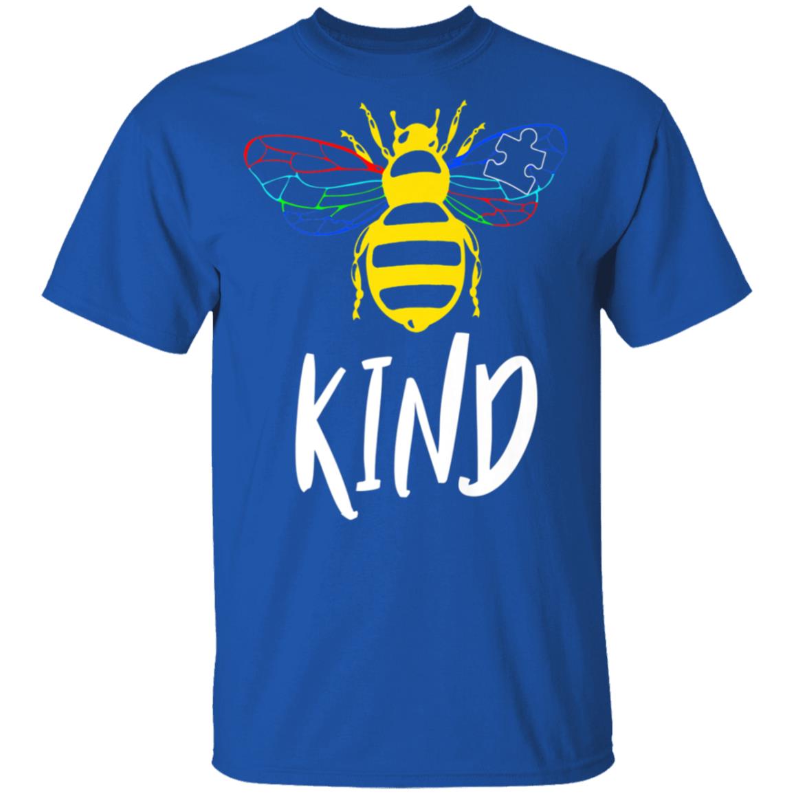 Autism Awareness Bee Kind Gift Design For Autistic Support T-Shirt, Long Sleeve, Hoodie Autism Awareness Bee Kind Gift Design For Autistic Support T-Shirt, Long Sleeve, Hoodie