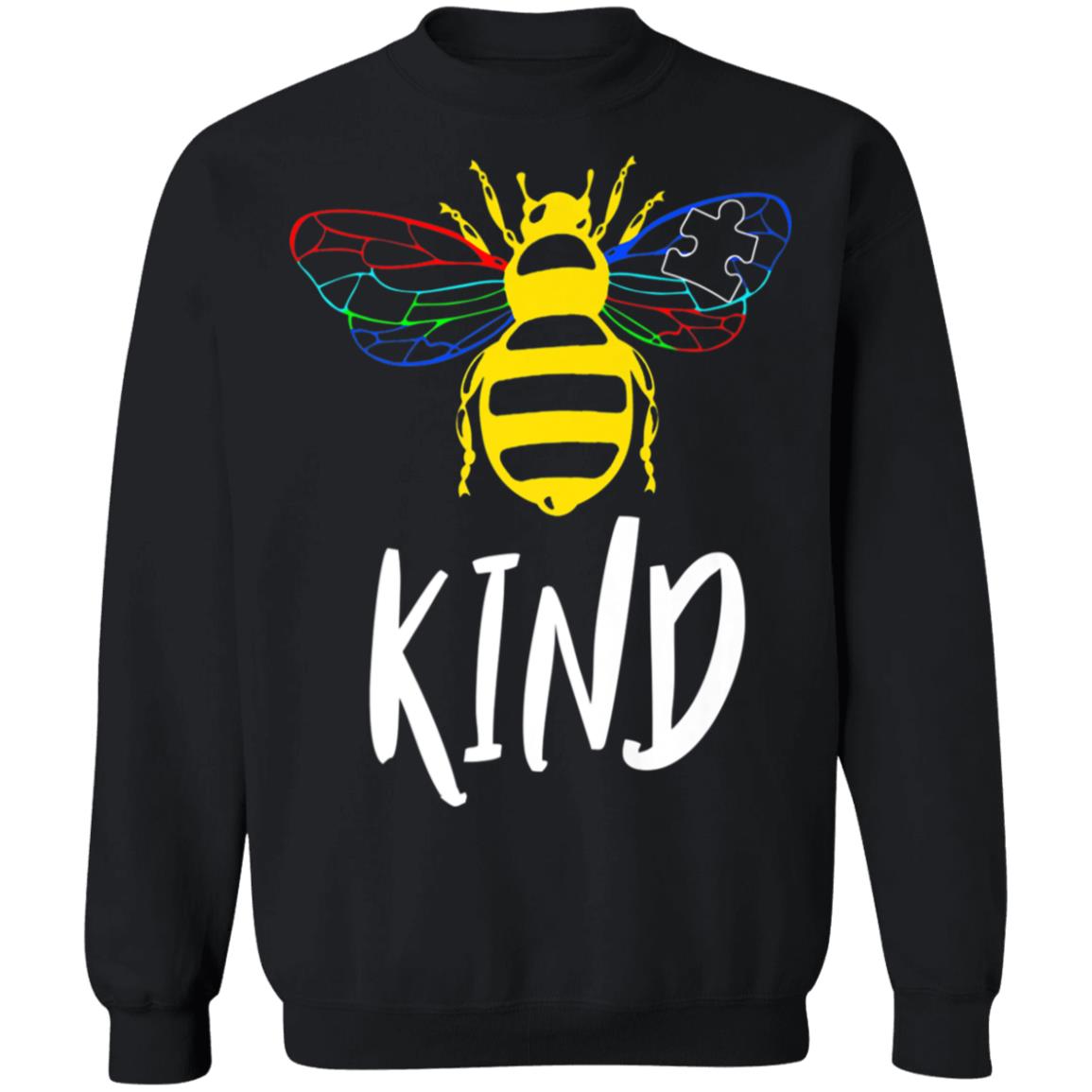 Autism Awareness Bee Kind Gift Design For Autistic Support T-Shirt, Long Sleeve, Hoodie Autism Awareness Bee Kind Gift Design For Autistic Support T-Shirt, Long Sleeve, Hoodie