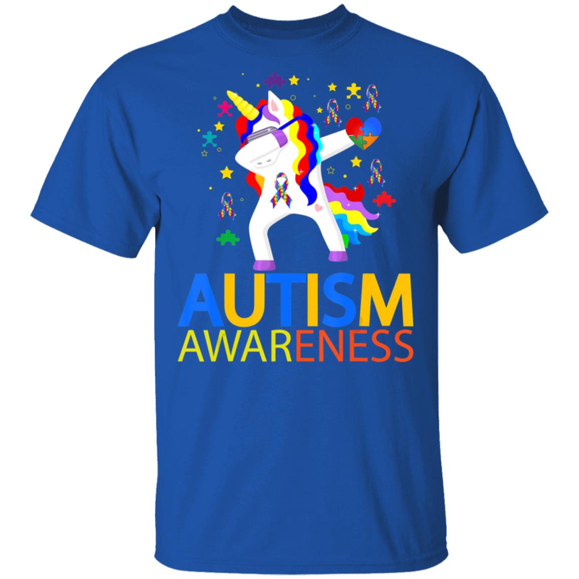 Autism awareness 2020-Dabbing Unicorn Puzzle Ribbon T-Shirt, Long Sleeve, Hoodie Autism awareness 2020-Dabbing Unicorn Puzzle Ribbon T-Shirt, Long Sleeve, Hoodie