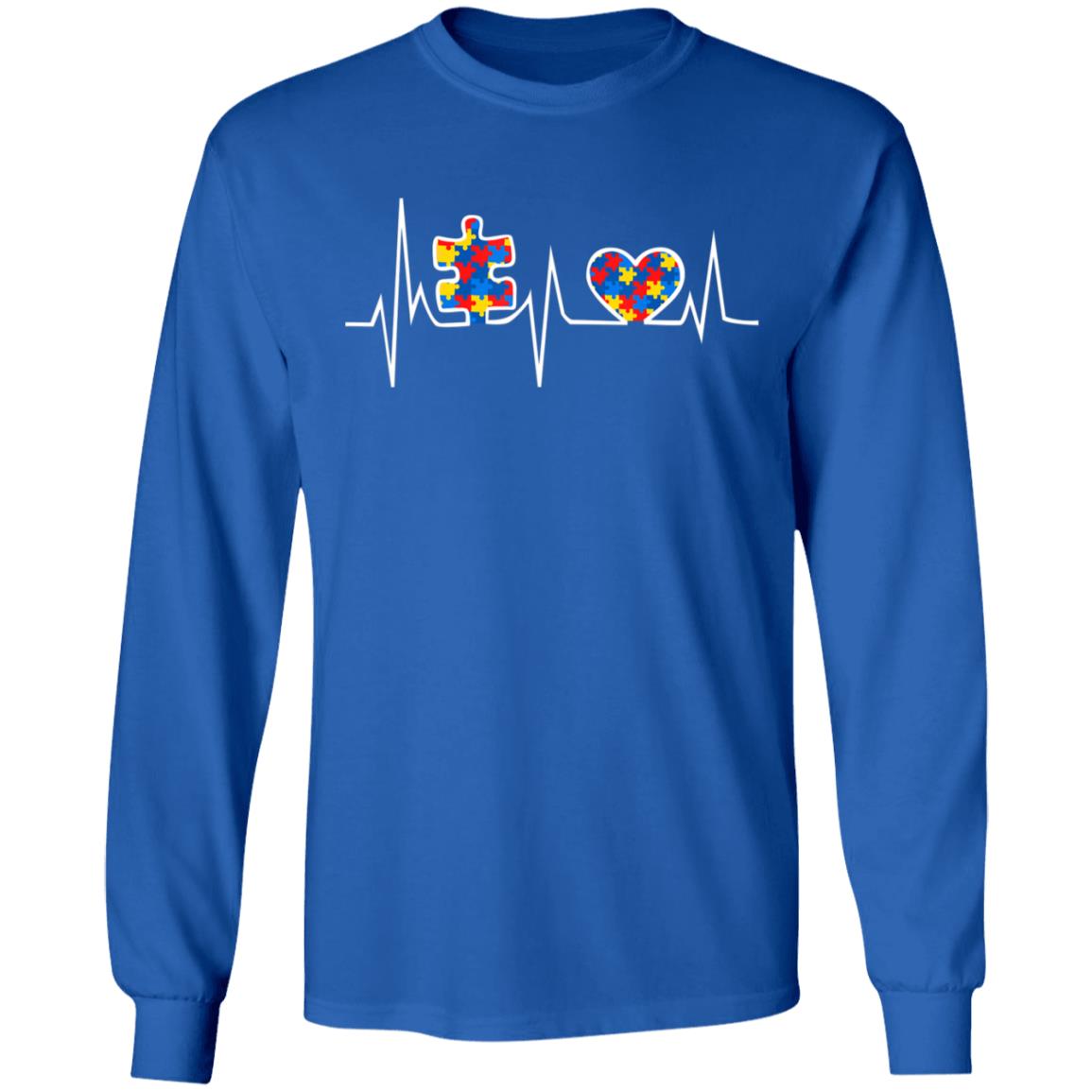 Autism Awareness Day Heart Beat Autism Nurse Love T-Shirt, Long Sleeve, Hoodie Autism Awareness Day Heart Beat Autism Nurse Love T-Shirt, Long Sleeve, Hoodie