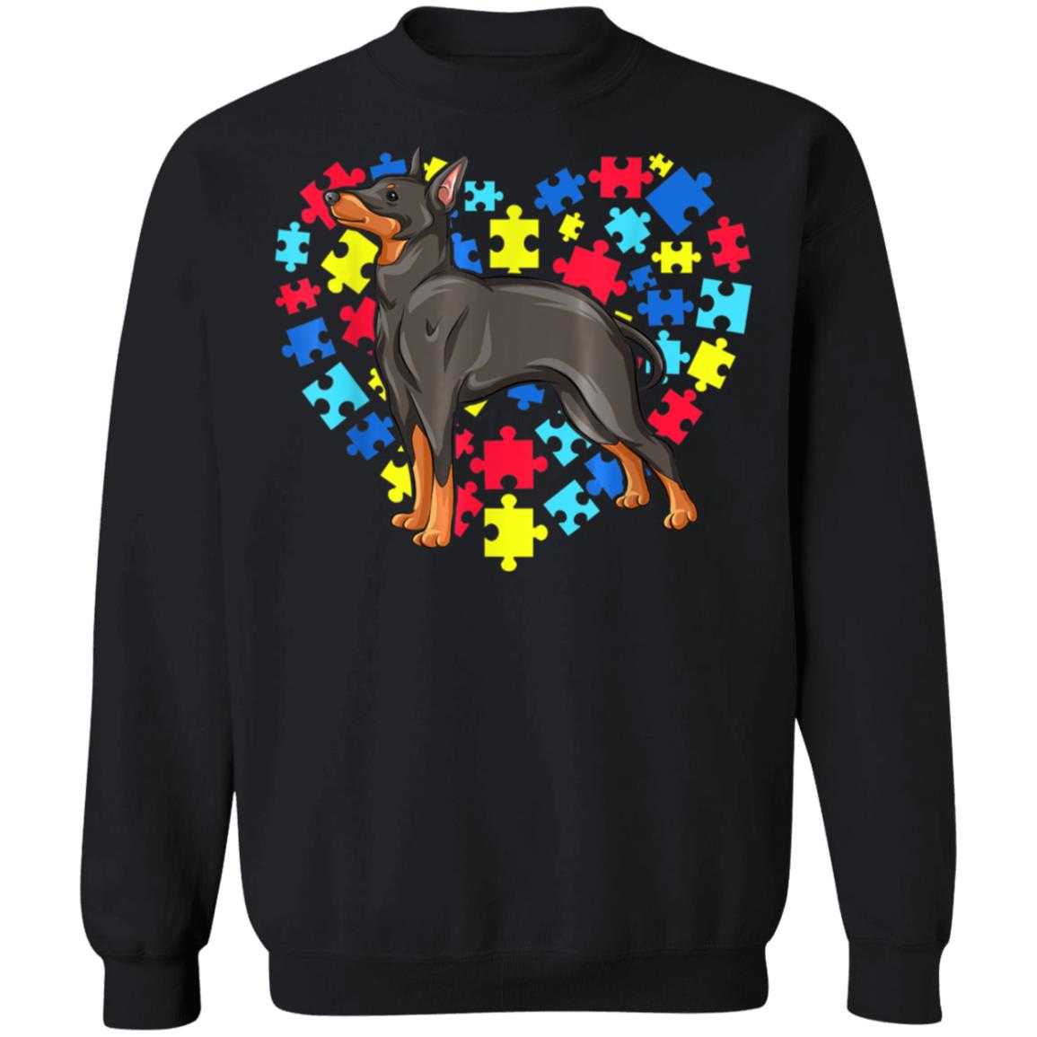 Autism Awareness Manchester Terrier Dog Heart T-Shirt, Long Sleeve, Hoodie Autism Awareness Manchester Terrier Dog Heart T-Shirt, Long Sleeve, Hoodie