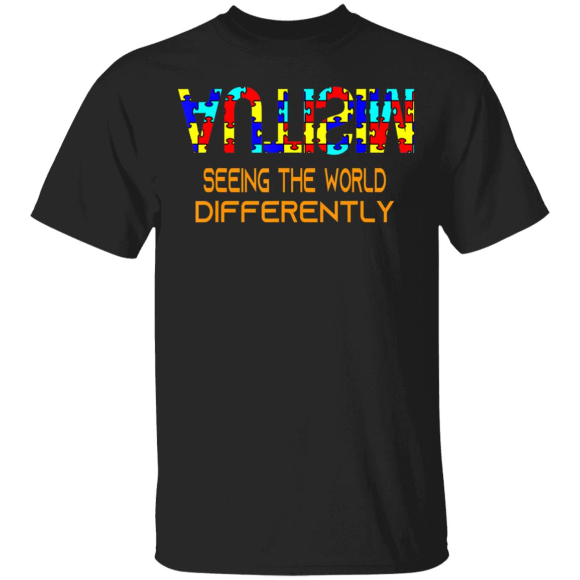 Autism Awareness See The World Differently T-Shirt, Long Sleeve, Hoodie Autism Awareness See The World Differently T-Shirt, Long Sleeve, Hoodie