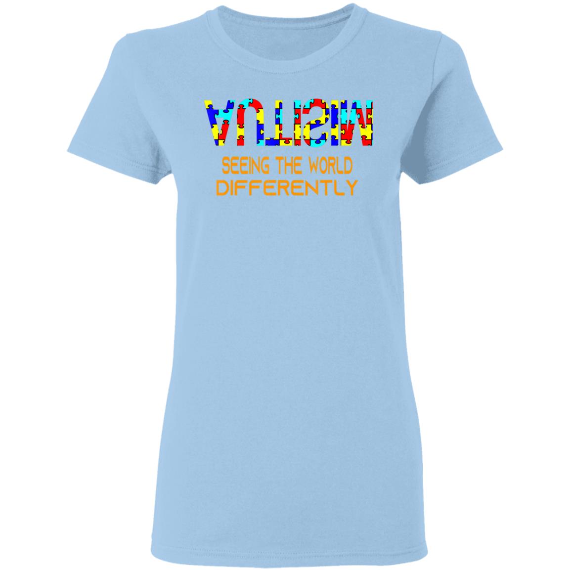Autism Awareness See The World Differently T-Shirt, Long Sleeve, Hoodie Autism Awareness See The World Differently T-Shirt, Long Sleeve, Hoodie