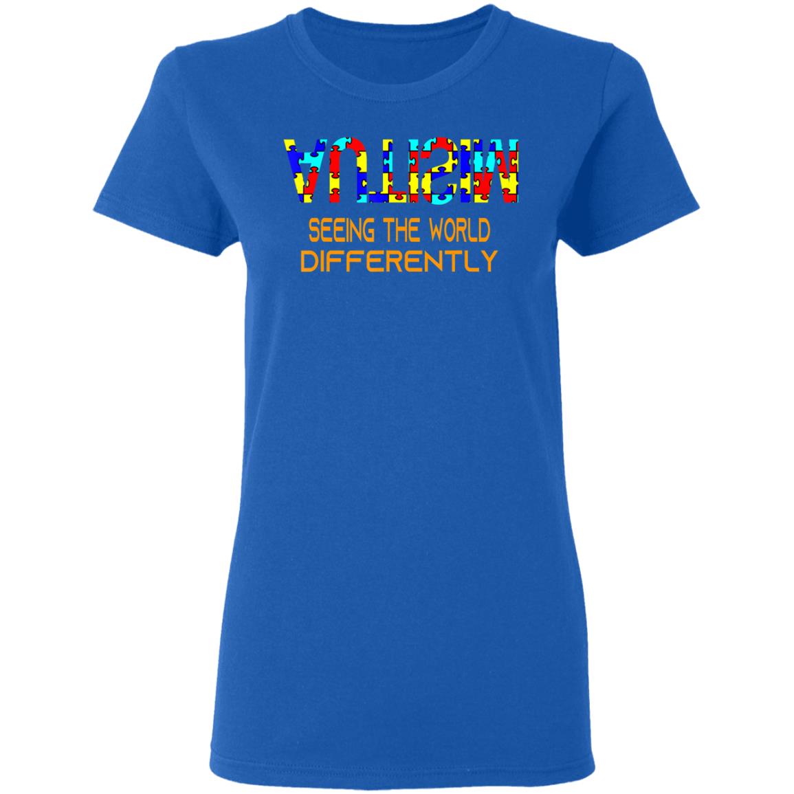 Autism Awareness See The World Differently T-Shirt, Long Sleeve, Hoodie Autism Awareness See The World Differently T-Shirt, Long Sleeve, Hoodie