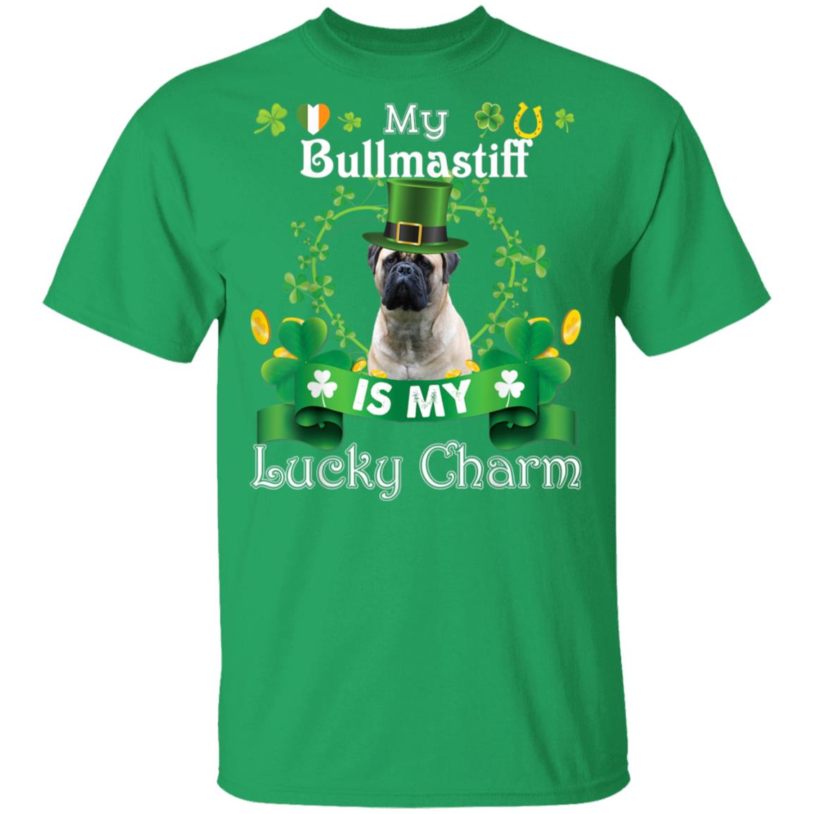 My Bullmastiff Dog Is Lucky Charm Leprechaun St Patrick Day T-Shirt, Long Sleeve, Hoodie My Bullmastiff Dog Is Lucky Charm Leprechaun St Patrick Day T-Shirt, Long Sleeve, Hoodie