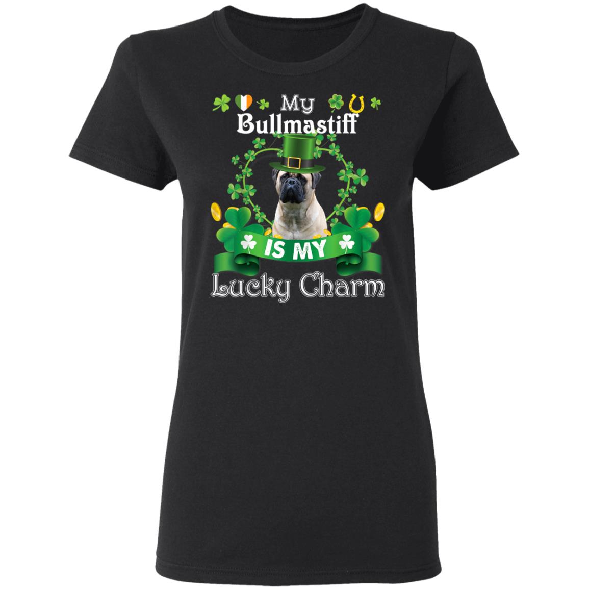 My Bullmastiff Dog Is Lucky Charm Leprechaun St Patrick Day T-Shirt, Long Sleeve, Hoodie My Bullmastiff Dog Is Lucky Charm Leprechaun St Patrick Day T-Shirt, Long Sleeve, Hoodie
