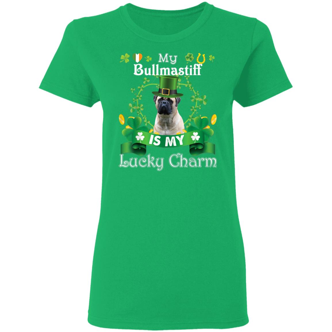 My Bullmastiff Dog Is Lucky Charm Leprechaun St Patrick Day T-Shirt, Long Sleeve, Hoodie My Bullmastiff Dog Is Lucky Charm Leprechaun St Patrick Day T-Shirt, Long Sleeve, Hoodie
