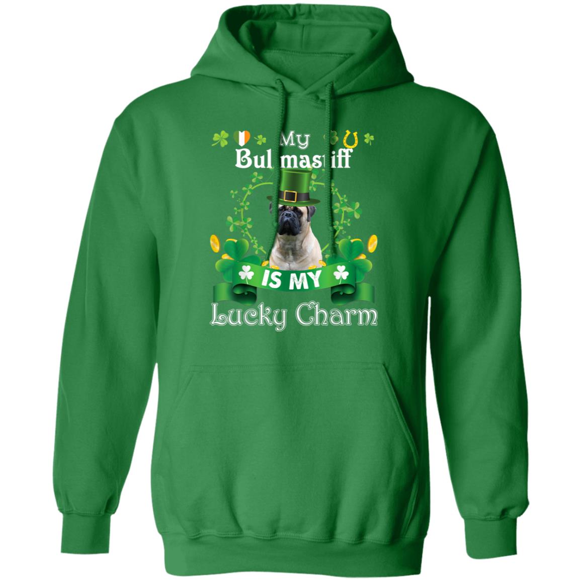 My Bullmastiff Dog Is Lucky Charm Leprechaun St Patrick Day T-Shirt, Long Sleeve, Hoodie My Bullmastiff Dog Is Lucky Charm Leprechaun St Patrick Day T-Shirt, Long Sleeve, Hoodie