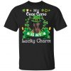 My Collie Dog Is Lucky Charm Leprechaun St Patrick Day T-Shirt, Long Sleeve, Hoodie