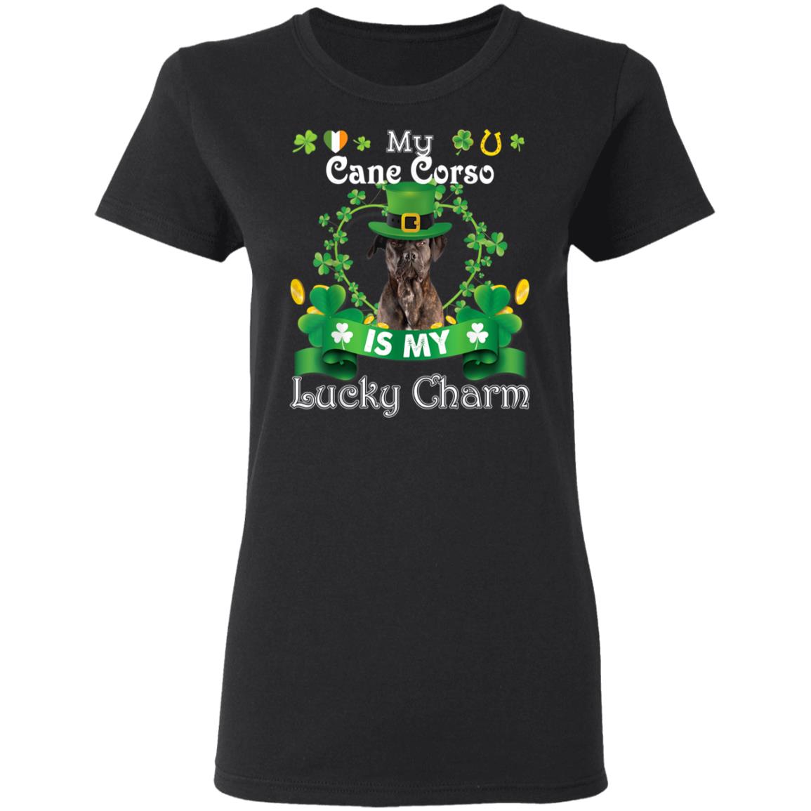 My Cane Corso Dog Is Lucky Charm Leprechaun St Patrick Day T-Shirt, Long Sleeve, Hoodie My Cane Corso Dog Is Lucky Charm Leprechaun St Patrick Day T-Shirt, Long Sleeve, Hoodie