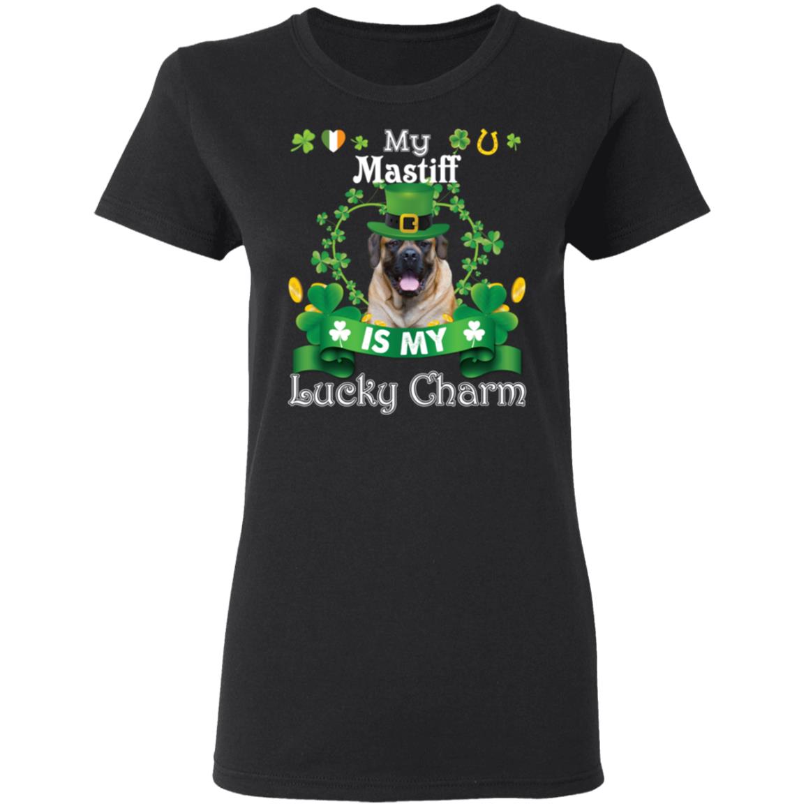 My Mastiff Dog Is Lucky Charm Leprechaun St Patrick Day T-Shirt, Long Sleeve, Hoodie My Mastiff Dog Is Lucky Charm Leprechaun St Patrick Day T-Shirt, Long Sleeve, Hoodie