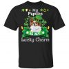 My Pomeranian Dog Is Lucky Charm Leprechaun St Patrick Day T-Shirt, Long Sleeve, Hoodie