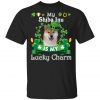 My Schnauzer Dog Is Lucky Charm Leprechaun St Patrick Day T-Shirt, Long Sleeve, Hoodie