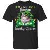 My Somali Cat Is Lucky Charm Leprechaun St Patrick Day T-Shirt, Long Sleeve, Hoodie