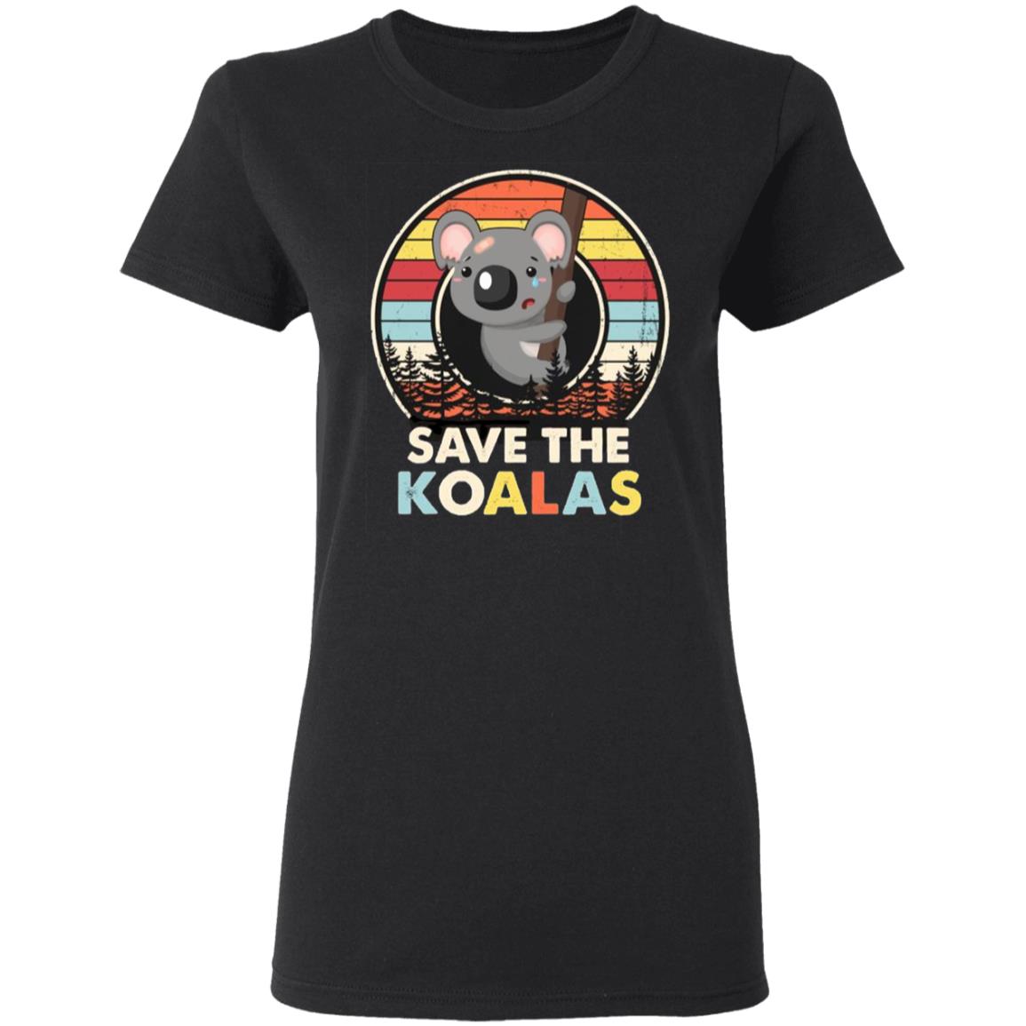 Save The Koalas Bear Australian Animals Vintage T-Shirt, Long Sleeve, Hoode Save The Koalas Bear Australian Animals Vintage T-Shirt, Long Sleeve, Hoode