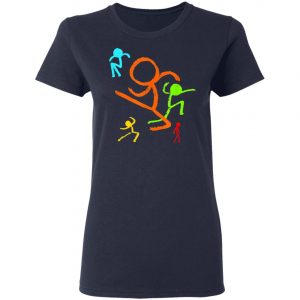 Five Stick Figures Youth Fashion T-Shirt, Long Sleeve, Hoodie