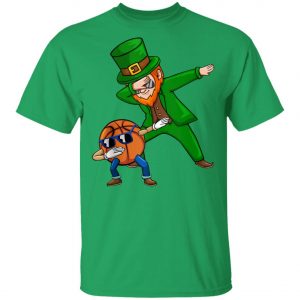 Basketball Dabbing Leprechaun Saint Patricks Day Boys Girls Tank Top