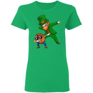 Basketball Dabbing Leprechaun Saint Patricks Day Boys Girls Tank Top