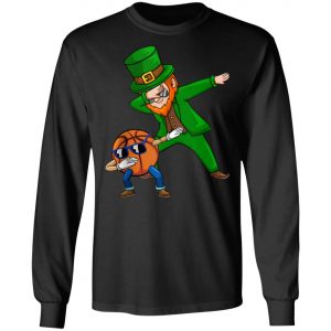 Basketball Dabbing Leprechaun Saint Patricks Day Boys Girls Tank Top