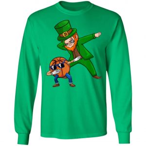 Basketball Dabbing Leprechaun Saint Patricks Day Boys Girls Tank Top