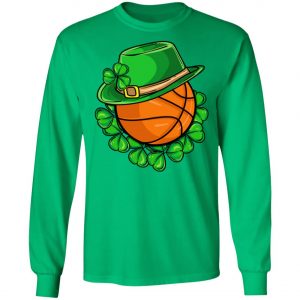 Basketball Irish Saint Patricks Day Ireland Player Coach Team Long Sleeve T-Shirt