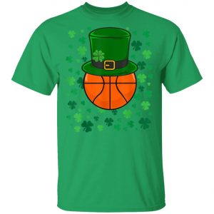 Basketball Leprechaun Saint Patricks Day Shamrock T-Shirt, Long Sleeve, Tank Top