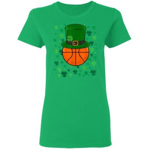 Basketball Leprechaun Saint Patricks Day Shamrock T-Shirt, Long Sleeve, Tank Top