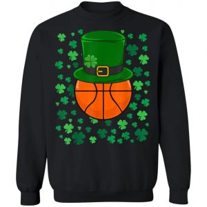 Basketball Leprechaun Saint Patricks Day Shamrock T-Shirt, Long Sleeve, Tank Top