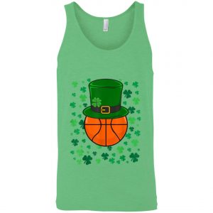 Basketball Leprechaun Saint Patricks Day Shamrock T-Shirt, Long Sleeve, Tank Top