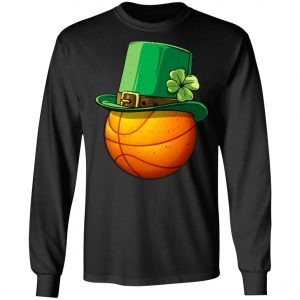 Basketball Leprechaun St Patricks Day T-Shirt, Long Sleeve, Tank Top