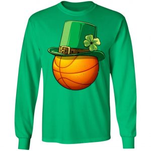 Basketball Leprechaun St Patricks Day T-Shirt, Long Sleeve, Tank Top