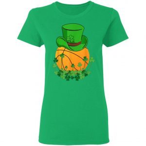 Basketball Shamrock Ball Sports St. Patricks Day Irish T-Shirt, Long Sleeve, Tank Top