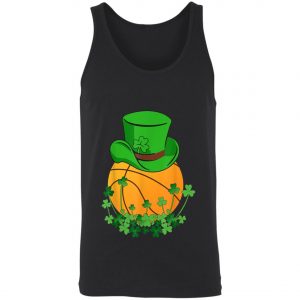 Basketball Shamrock Ball Sports St. Patricks Day Irish T-Shirt, Long Sleeve, Tank Top