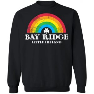 Bay Ridge Brooklyn 70s Style Irish St Patricks Day Rainbow T-Shirt, Long Sleeve, Tank Top