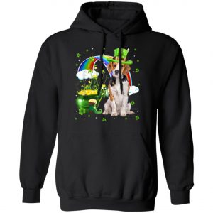 Beagle St Patricks Day Irish Shamrock Dog T-Shirt, Long Sleeve, Tank Top