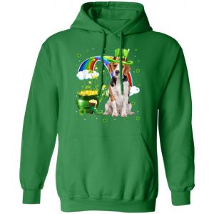 Beagle St Patricks Day Irish Shamrock Dog T-Shirt, Long Sleeve, Tank Top