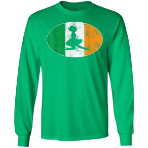Beautiful Irish Flag Mixed Ballet Girl St Patrick Day T-Shirt, Long Sleeve, Tank Top